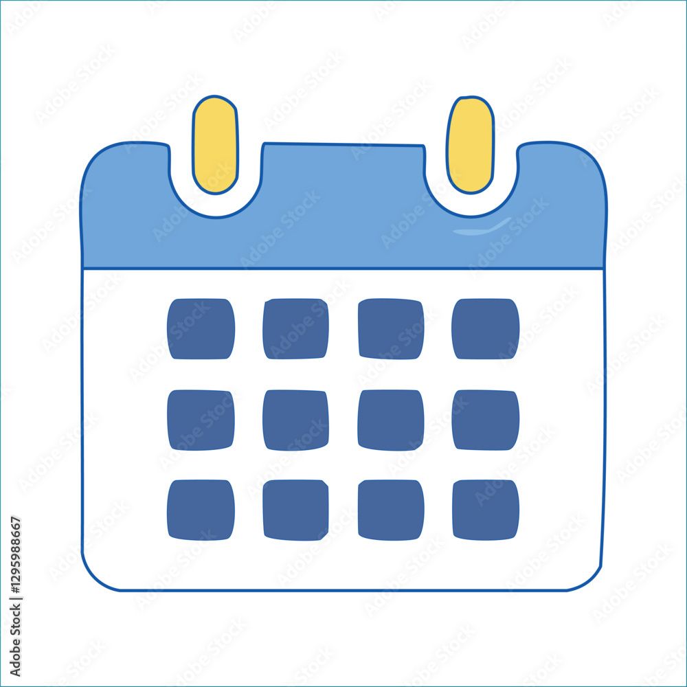 calendar icon vector illustration calendar icon vector illustration