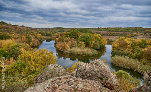 Beautiful river in Mykolaiv Ukraine photo