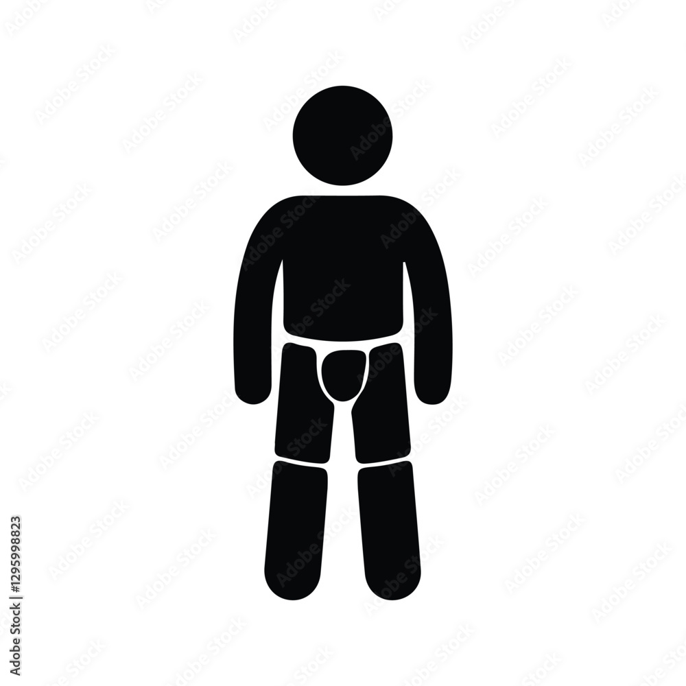 People Silhouette Icon. People Character Shadow Illustration. People Silhouette Icon. People Character Shadow Illustration.