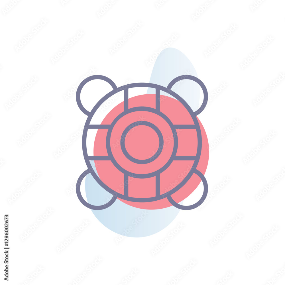 Lifebuoy Vector icon