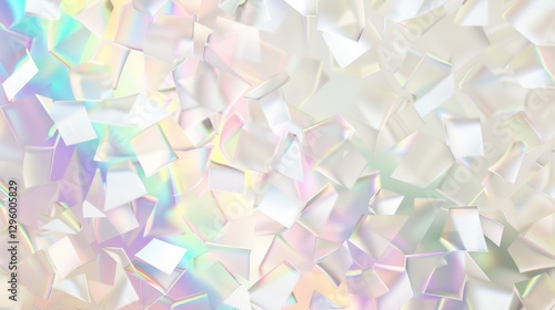 Wallpaper Mural Pastel colored abstract geometric shapes with a soft focus. Digital art of geometry shape with colorful striped texture. Background image of shape with colorful shape. Flat lay composition. AIG51. Torontodigital.ca