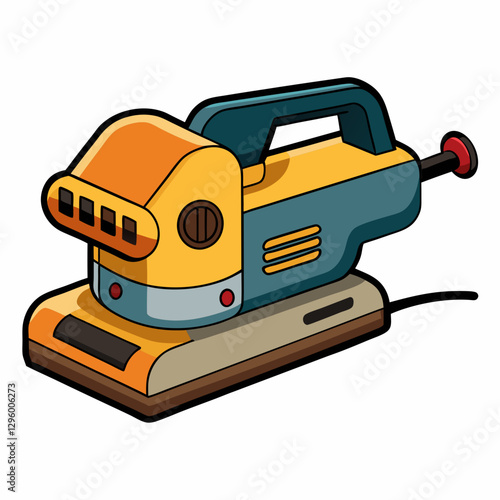 Electric Sander icon in a colorful and detailed illustration