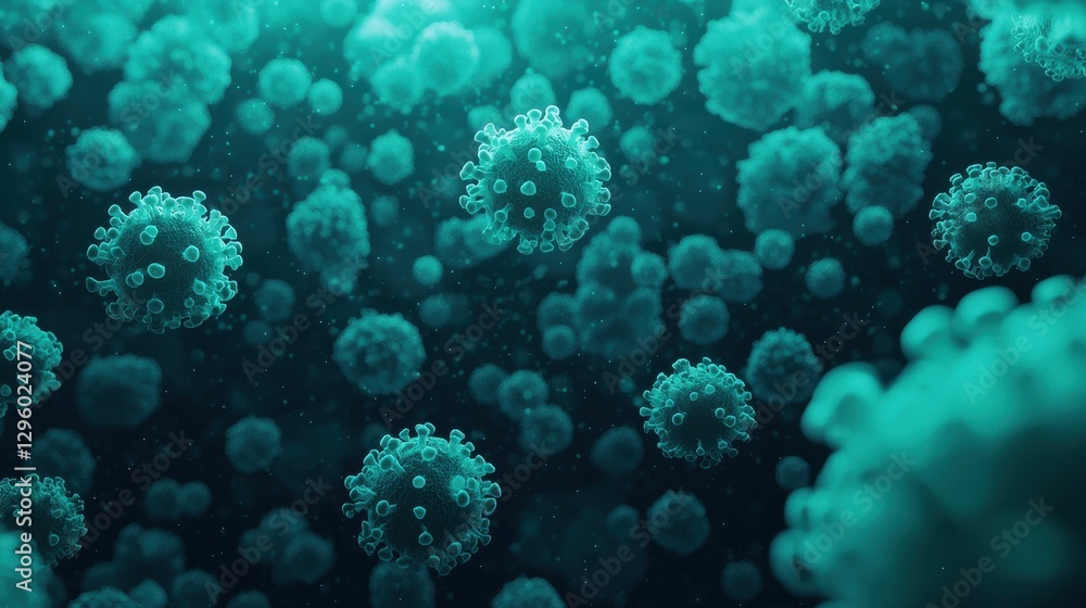 Microscopic View of Viruses in a Dark Aquatic Environment Microscopic View of Viruses in a Dark Aquatic Environment