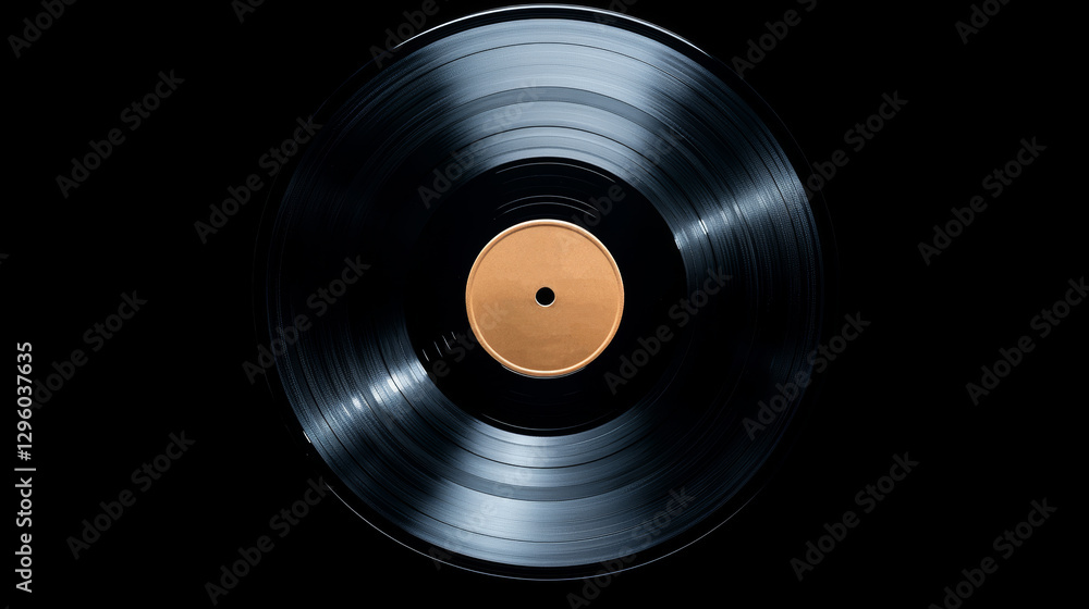 Obraz premium Retro vinyl album cover