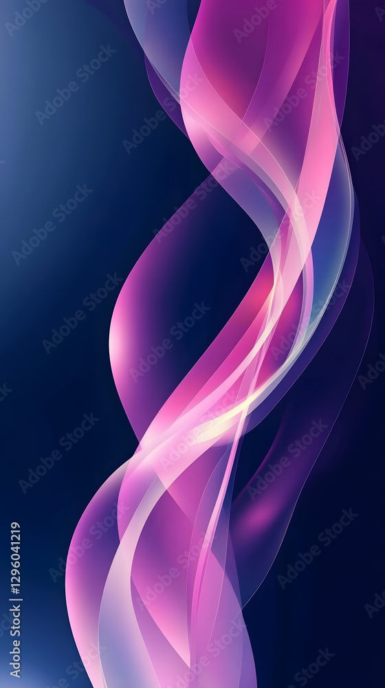 Naklejka premium Abstract background with a gradient of blue and pink colors, blurred effect 