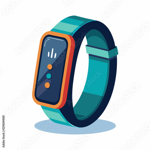 Fitness Tracker icon in vibrant colors against a simple background