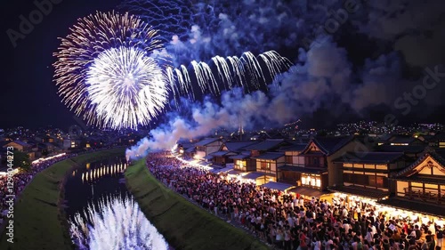apanese Summer Festival Fireworks: A Spectacular Night of Tradition and Celebration