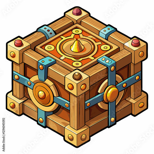 intricate wooden puzzle box 
