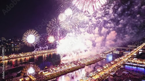 apanese Summer Festival Fireworks: A Spectacular Night of Tradition and Celebration