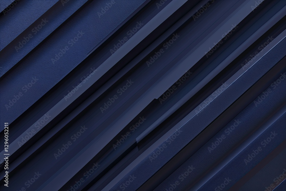 Obraz premium Midnight Bold Striped Textured Background with Modern Design Elements