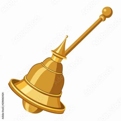 classic brass candle snuffer 