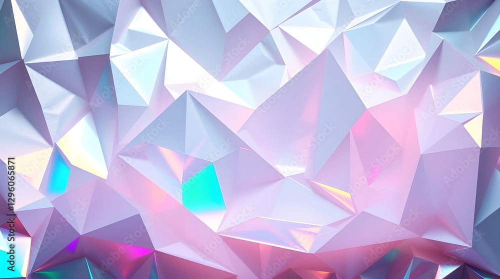 Fototapeta premium abstract background with triangles