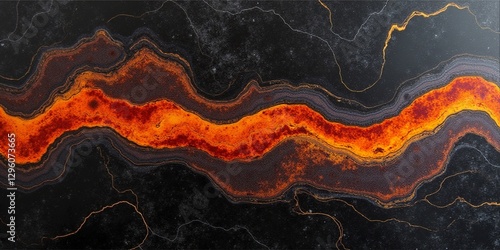 Lava-Inspired Luxury: The Beauty of Black and Red Marble