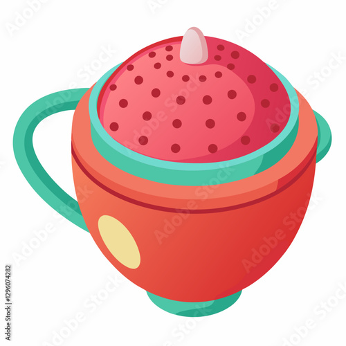 compact silicone tea infuser