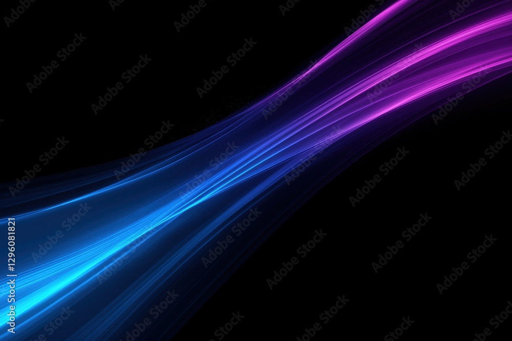 Naklejka premium abstract light wave background