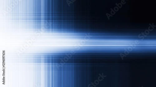 Wallpaper Mural A blue and white striped background with a white line in the middle. The image has a sense of movement and energy Torontodigital.ca