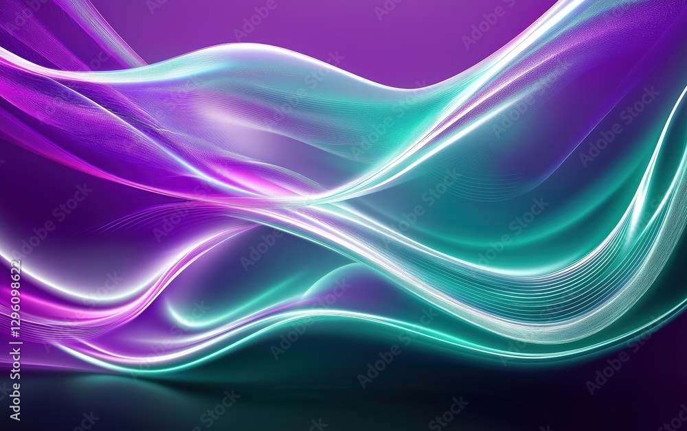 Fototapeta premium abstract light wave background