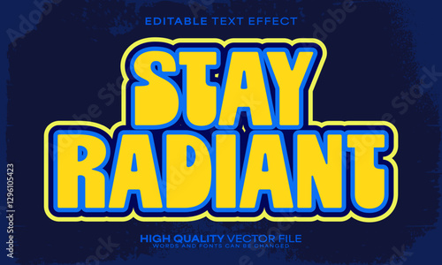 Retro classic text effect, editable text effect and vintage 3d font style bold shadow oldschool poster design