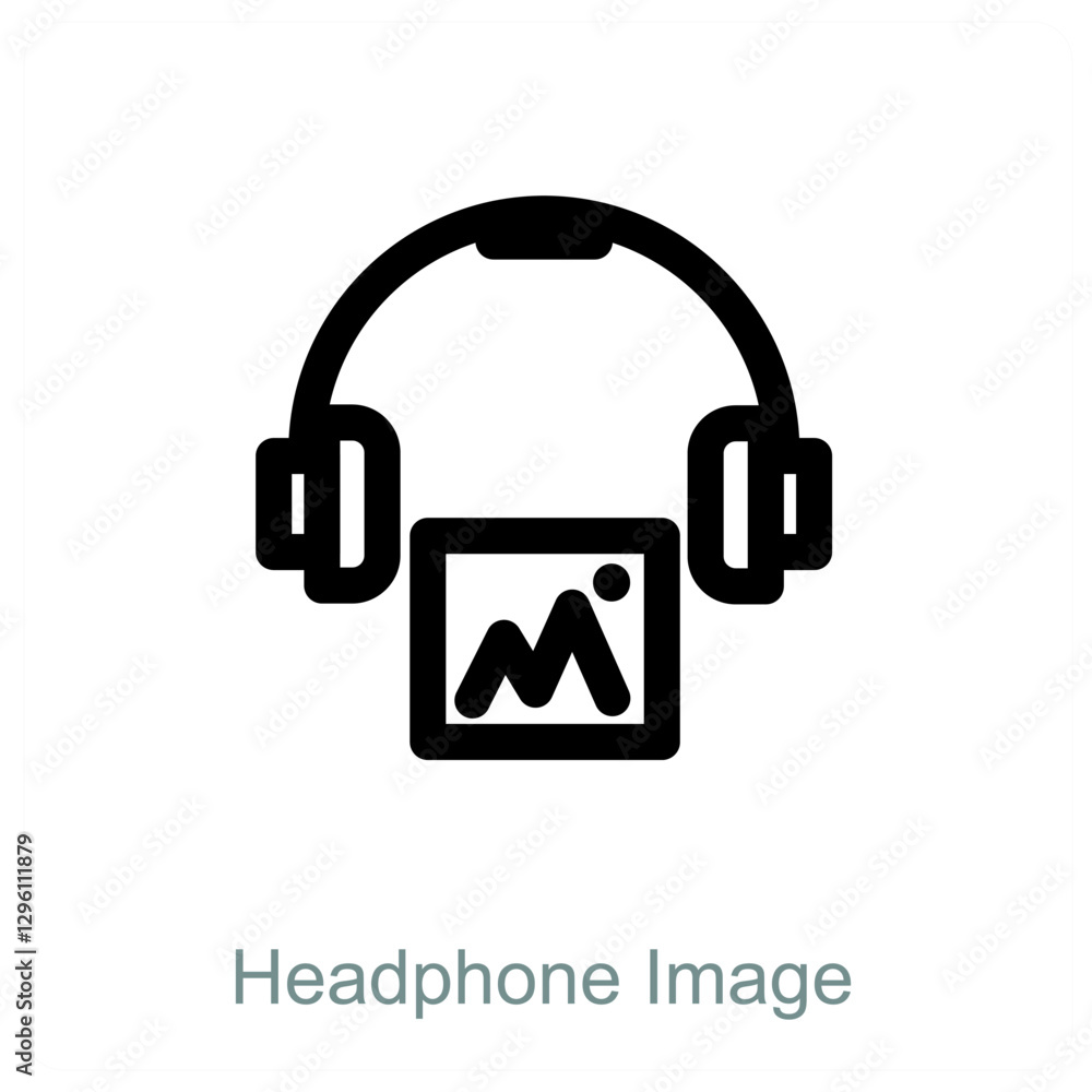 Obraz premium Headphone Image