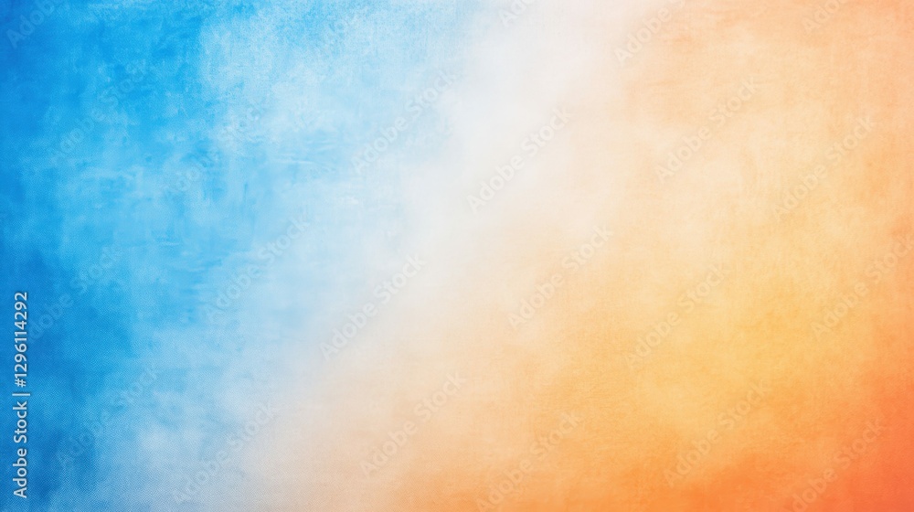 abstract background with gradient transitioning from blue to orange grainy texture soft hues minimalistic design blurred edges calming atmosphere stock minimalistic photo abstract background with gradient transitioning from blue to orange grainy texture soft hues minimalistic design blurred edges calming atmosphere stock minimalistic photo