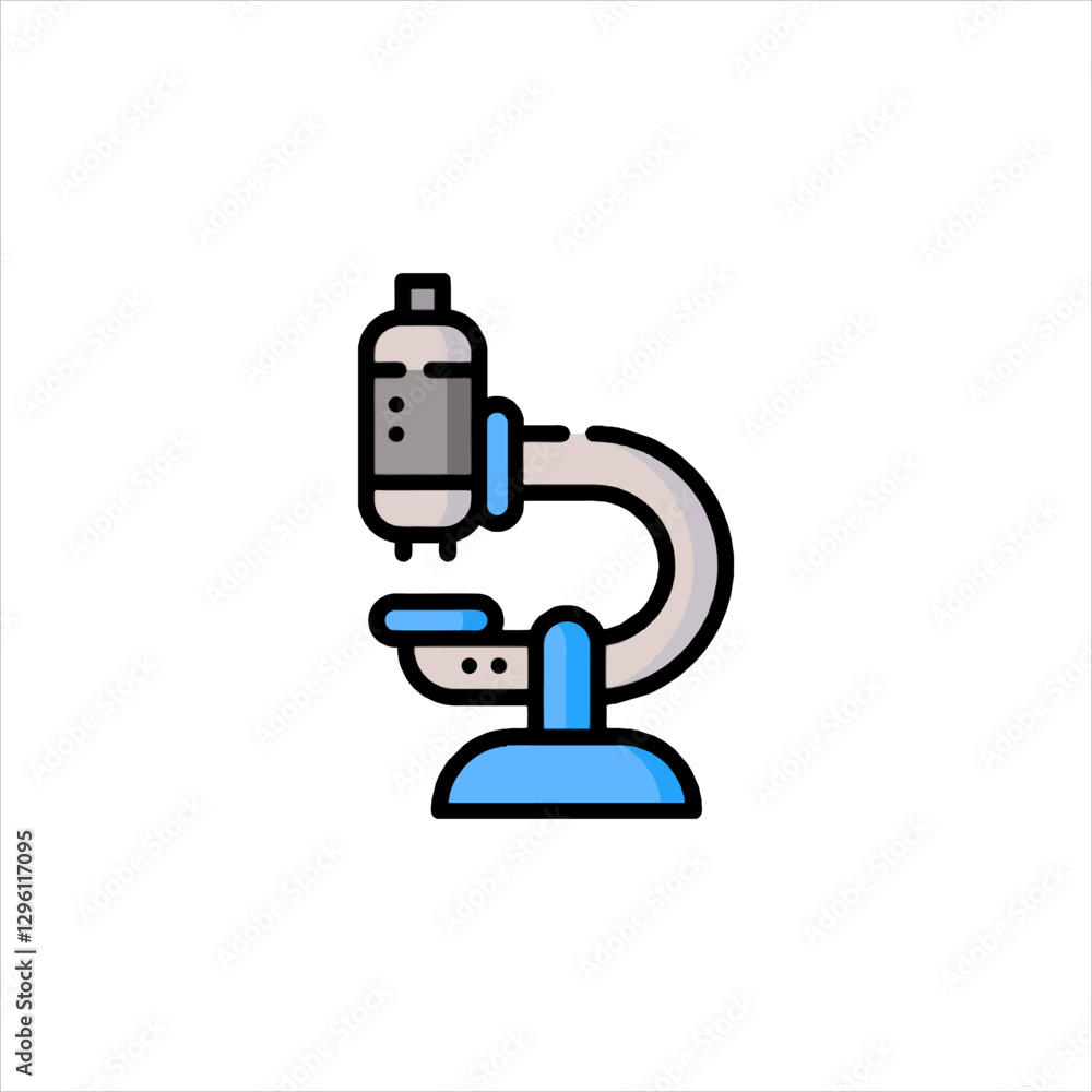 microscope isolated on white microscope isolated on white