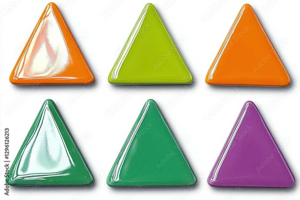 Science and education - Green set square triangle isolated , isolated on white background, , copy space for text, Science and education - Green set square triangle isolated , isolated on white background, , copy space for text,