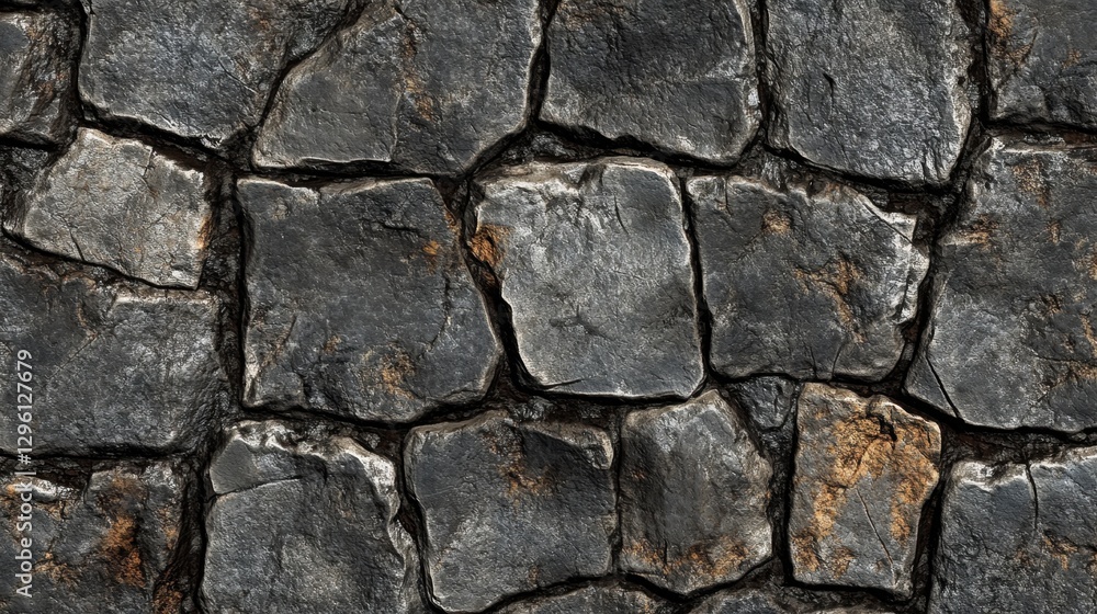 A textured surface of irregular dark stones, showcasing a natural, rugged appearance with slight rust and weathering. A textured surface of irregular dark stones, showcasing a natural, rugged appearance with slight rust and weathering.