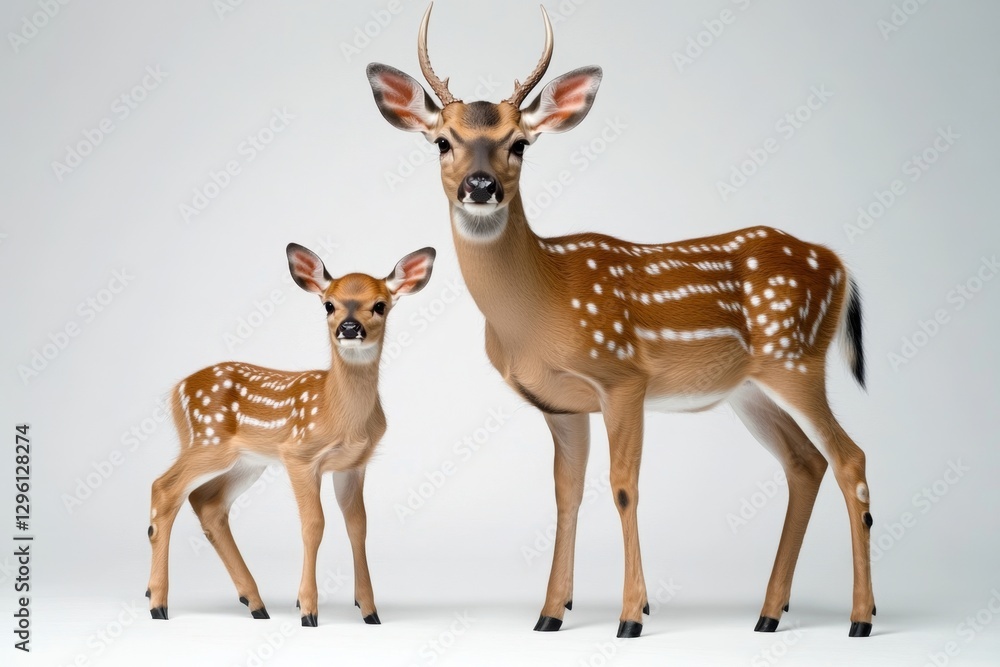 Φωτογραφία A realistic photo showing the full figure and head-to-tail posture of an adult f
