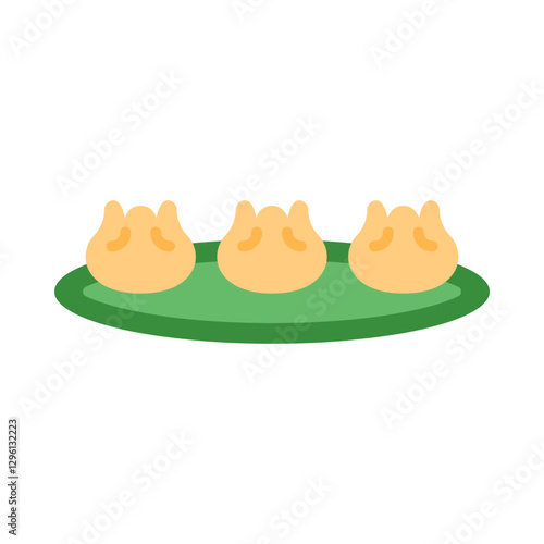 Dim sum flat icon
