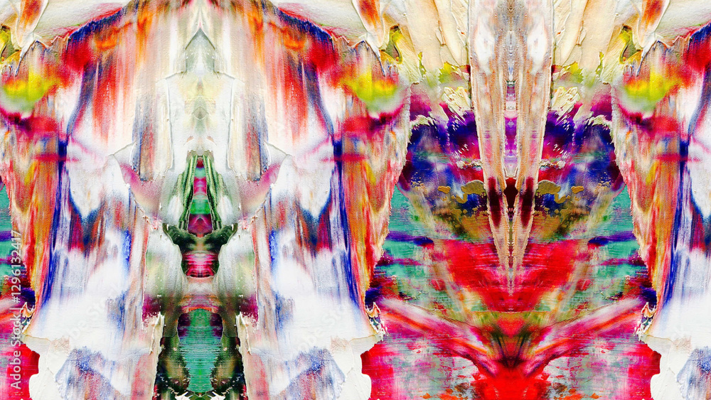 Obraz premium Abstract art background . Hand painting artwork on canvas 