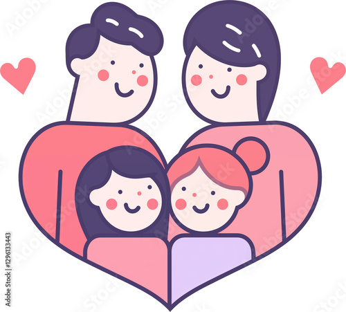 family with heart