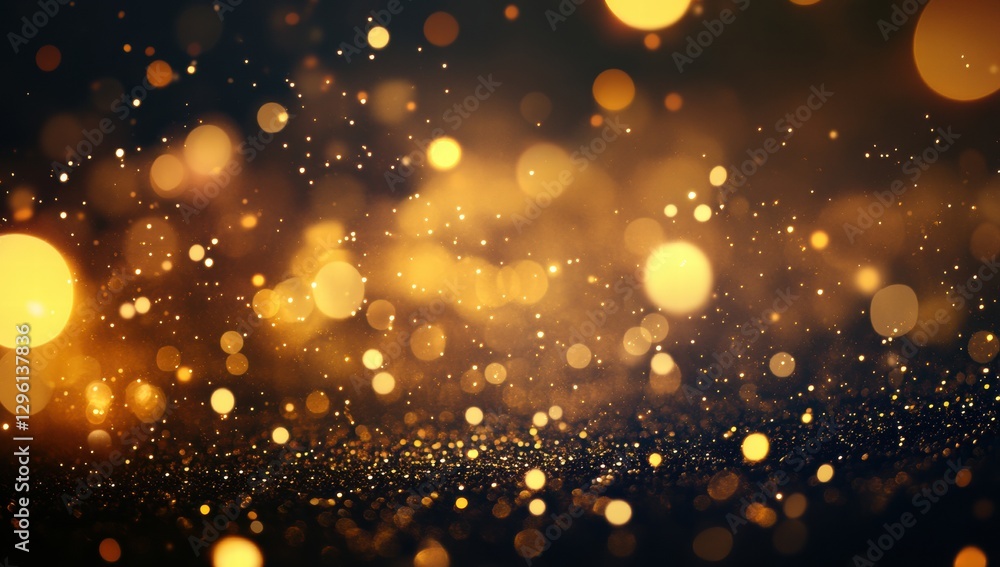 Obraz premium christmas lights background