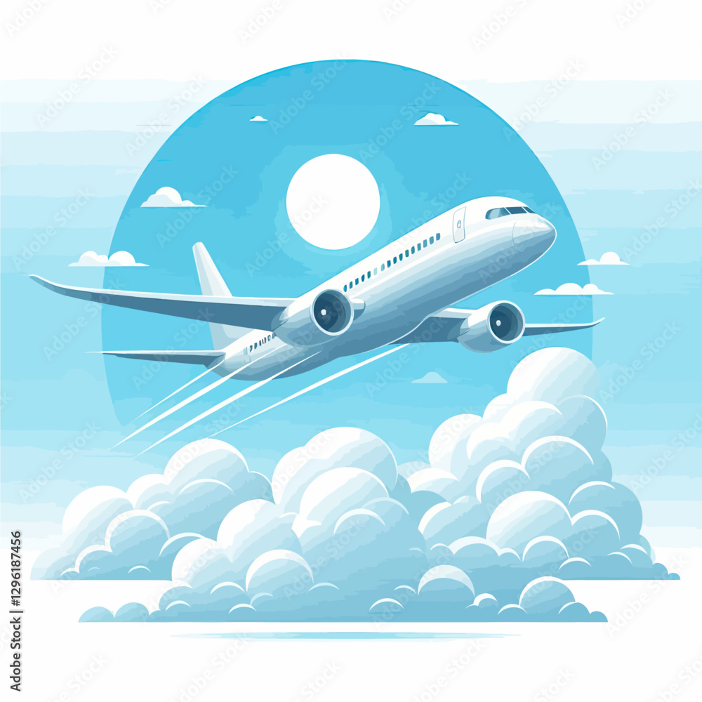 Fototapeta premium Airplane (1)