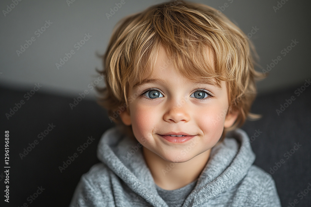 portrait of an white little boy with a smile portrait of an white little boy with a smile