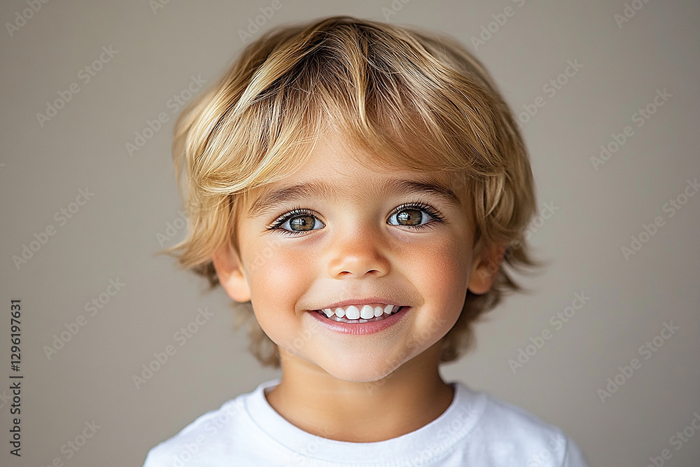 portrait of an white little boy with a smile portrait of an white little boy with a smile