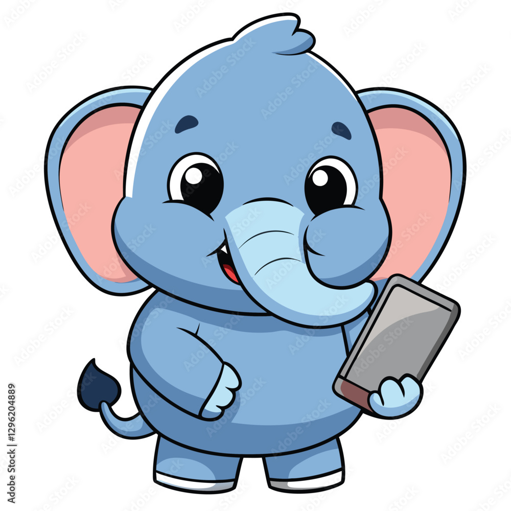 Fototapeta premium Cute Cartoon vector 