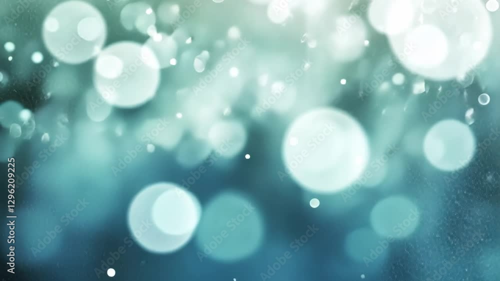 Ethereal aqua bokeh background with soft light and dreamy sparkles Ethereal aqua bokeh background with soft light and dreamy sparkles