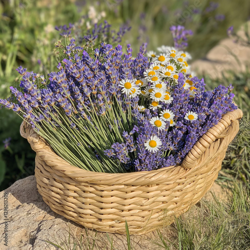 Basket of flowers