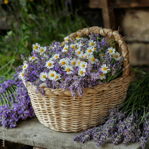 Basket of flowers