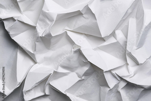 Crumpled paper texture background. Royalty high-quality free best stock of White wrinkly backdrop paper backgrounds, white fabric crushed textured crumpled, wrinkled sheet, copy space for text design