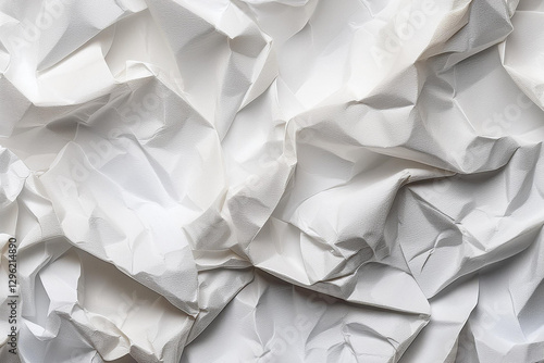 Crumpled paper texture background. Royalty high-quality free best stock of White wrinkly backdrop paper backgrounds, white fabric crushed textured crumpled, wrinkled sheet, copy space for text design