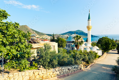 Fototapeta Naklejka Na Ścianę i Meble -  View of small mosque 