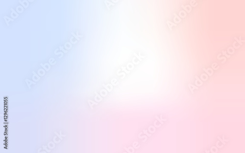 Pastel pink and blue blur backdrop. Light gradient vector banner. Background abstract purple sky. Soft blurred light bg. Pastel gradation water cover design.  Blurred color simple wallpaper