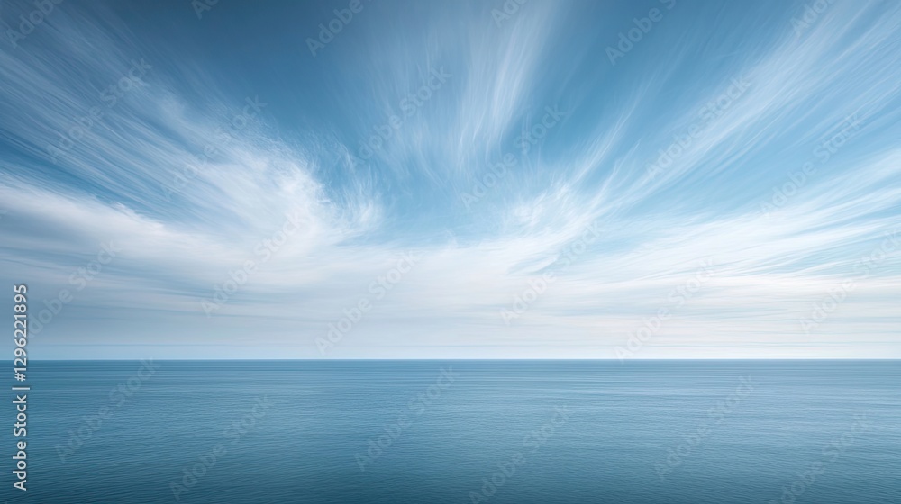 custom made wallpaper toronto digitalA clear light blue sky stretching endlessly, evoking a sense of calm and tranquility.