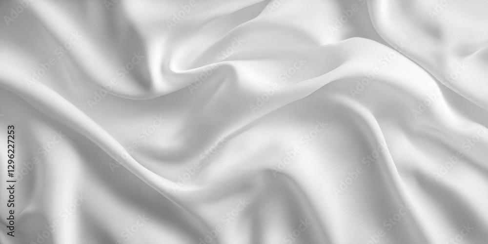 Obraz premium Soft White Cloth Texture 