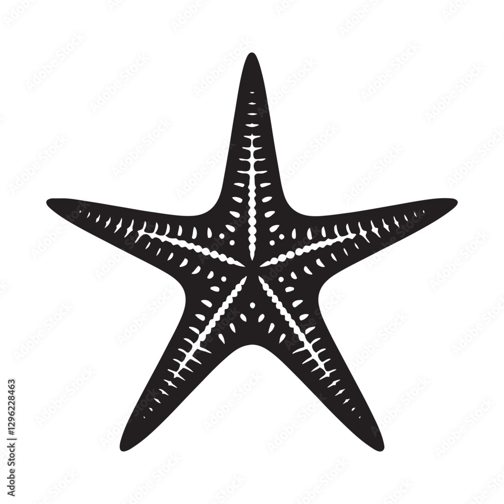 Graceful Starfish silhouette, a delicate icon of the sea - Starfish illustration - Minimalist Starfish vector - Fish silhouette
Graceful Starfish silhouette, a delicate icon of the sea - Starfish illustration - Minimalist Starfish vector - Fish silhouette