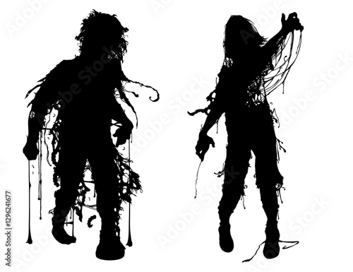 Walking Dead Rotting Zombies