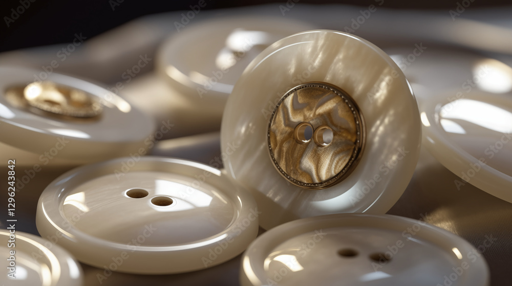Elegant Polished Buttons: Timeless Sophistication Elegant Polished Buttons: Timeless Sophistication