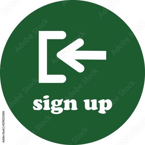 Login icon of Sign in vector vector . Open door symbol. Black exit and enter arrow, trendy flat style isolated on transparent background.