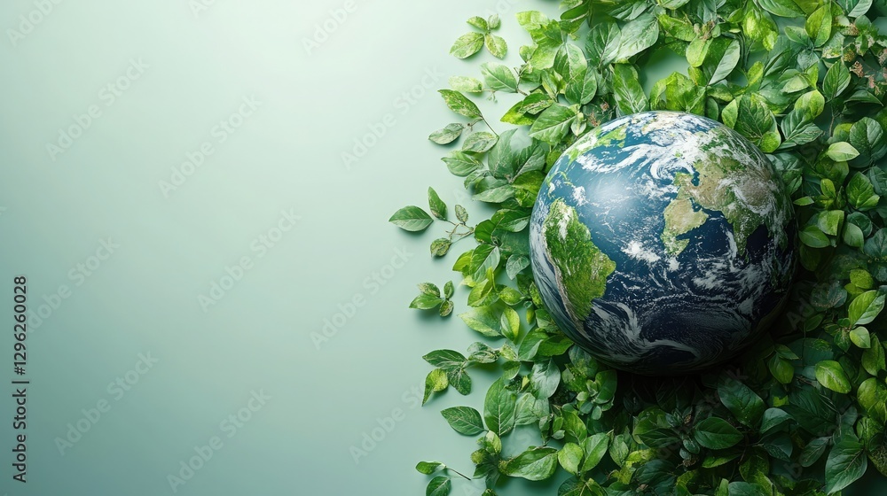 Clean and Simple Environmental Illustration for a Greener Future Clean and Simple Environmental Illustration for a Greener Future